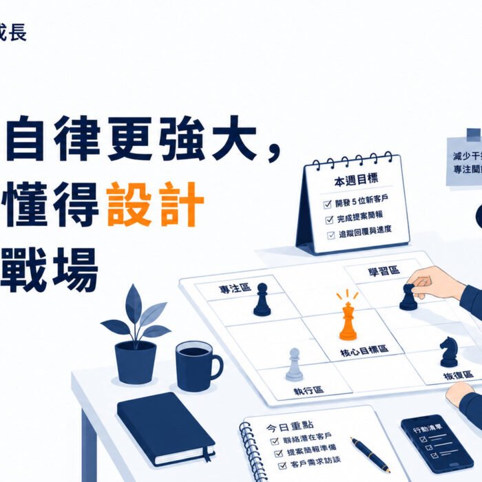《原子習慣》第7集｜環境比自律更強大，高手都懂得設計自己的戰場
