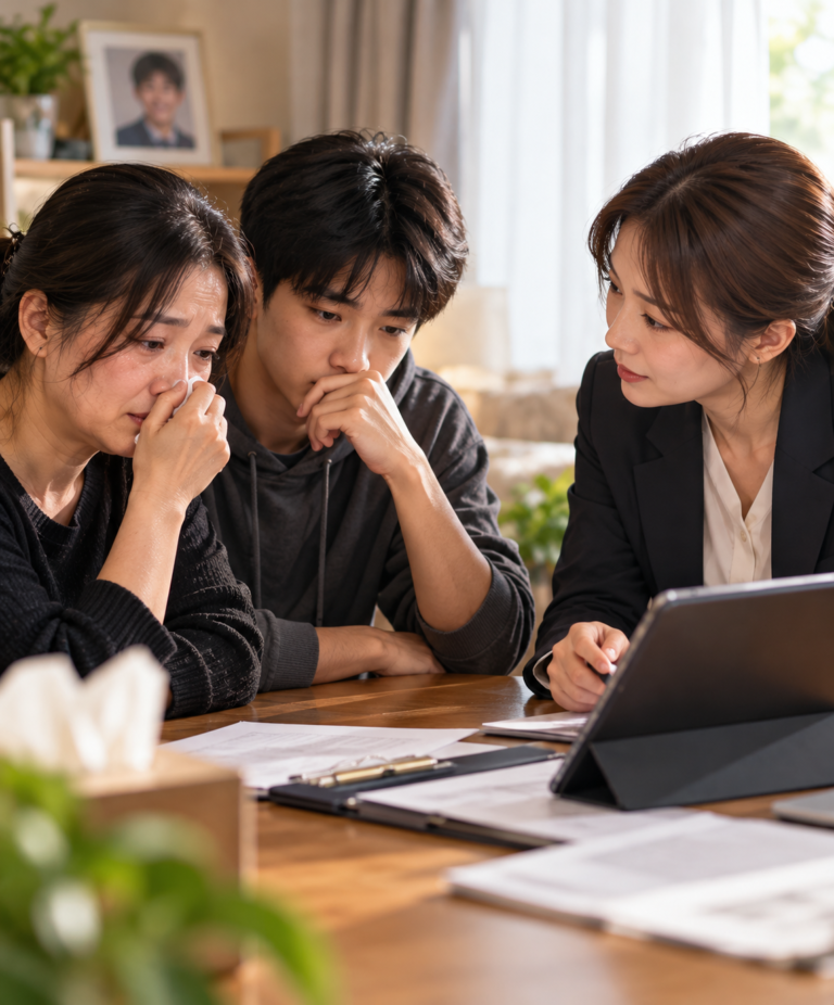 客戶家中近期有人身故，此時該如何切入談其他家人的規劃？